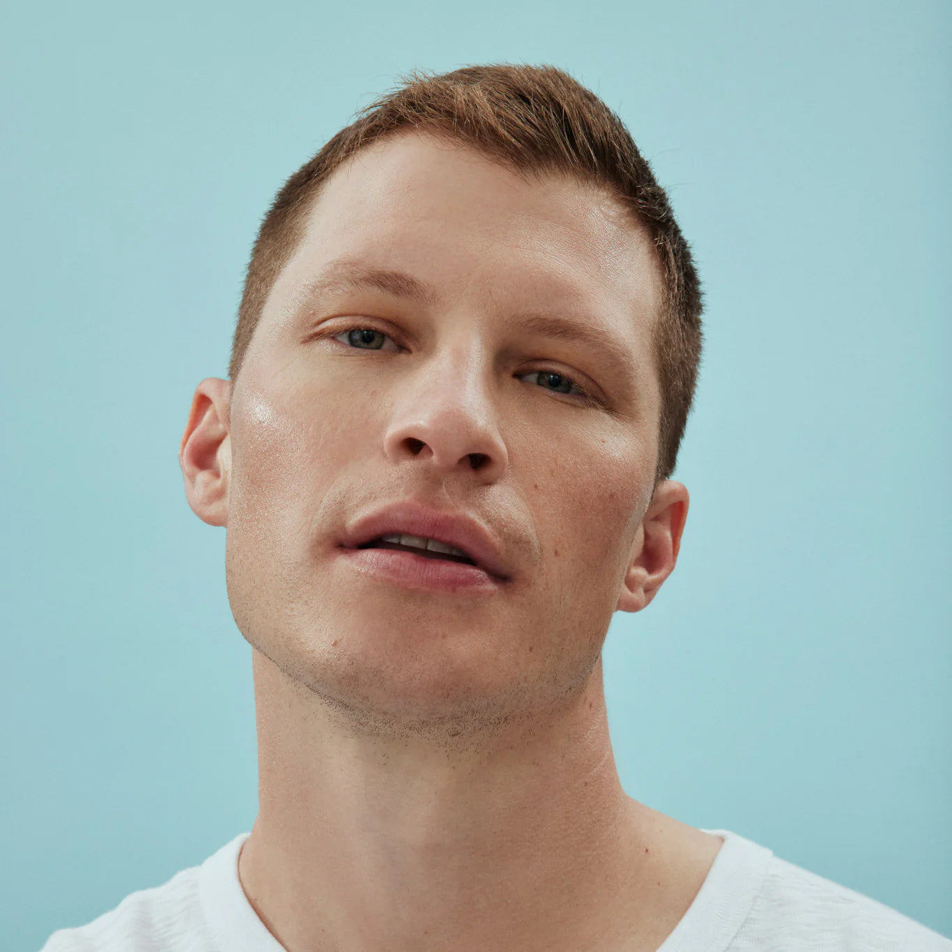 Man using American Boxer's Supreme Anti-Aging 4-Step System